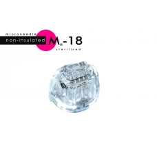 Kartridż jednorazowy do radiofrekwencji mikroigłowej z igłami nieizolowanymi M-18