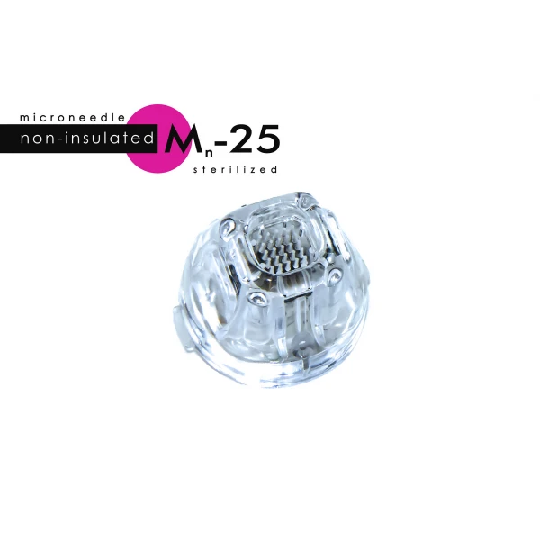Kartridż jednorazowy do radiofrekwencji mikroigłowej z igłami nieizolowanymi M-25