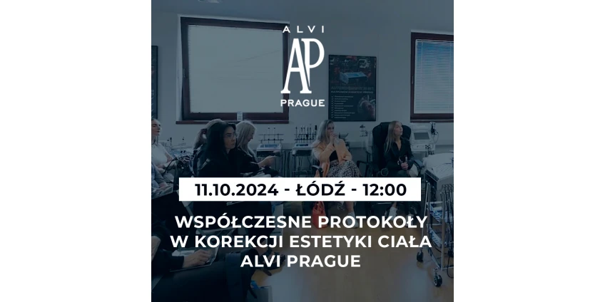 Bezpłatny warsztat kosmetologiczny z Alvi Prague w Łodzi!