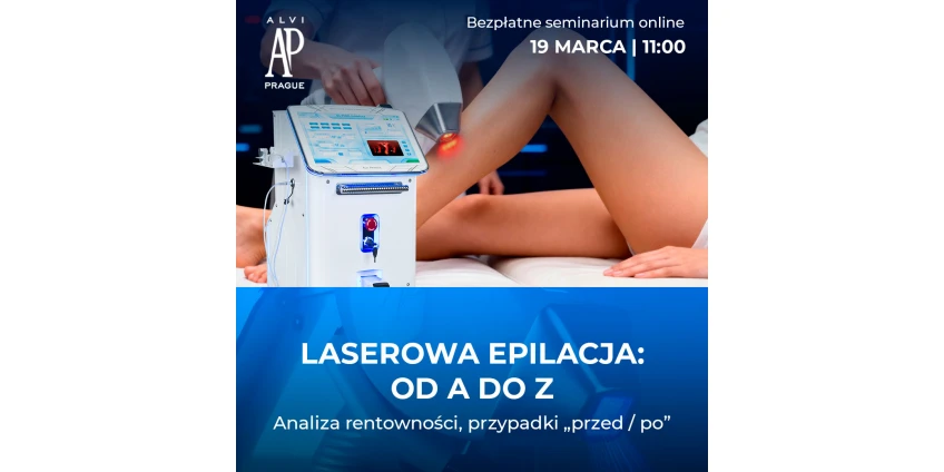 Seminarium online: laser diodowy 808 nm w praktyce nowoczesnego gabinetu
