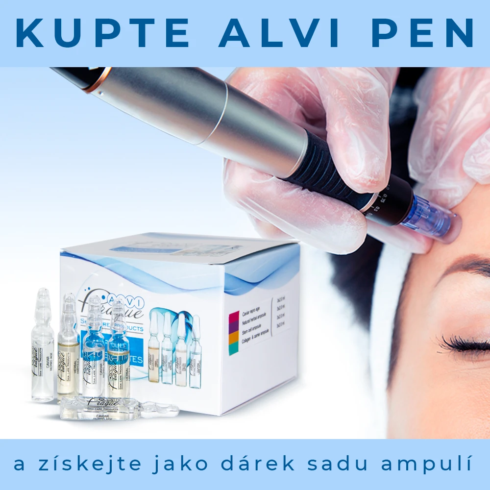Urządzenie do mezoterapii mikroigłowej Alvi Pen (dermastamp)