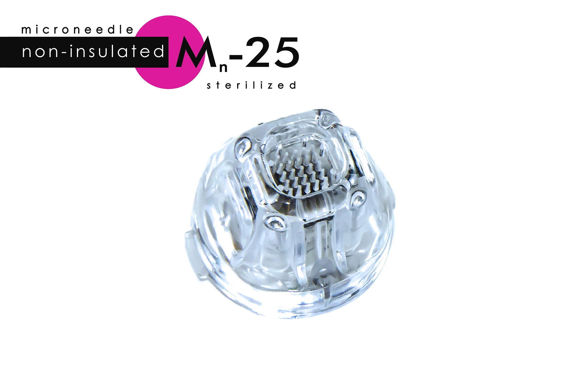 Kartridż jednorazowy do radiofrekwencji mikroigłowej z igłami nieizolowanymi M-25