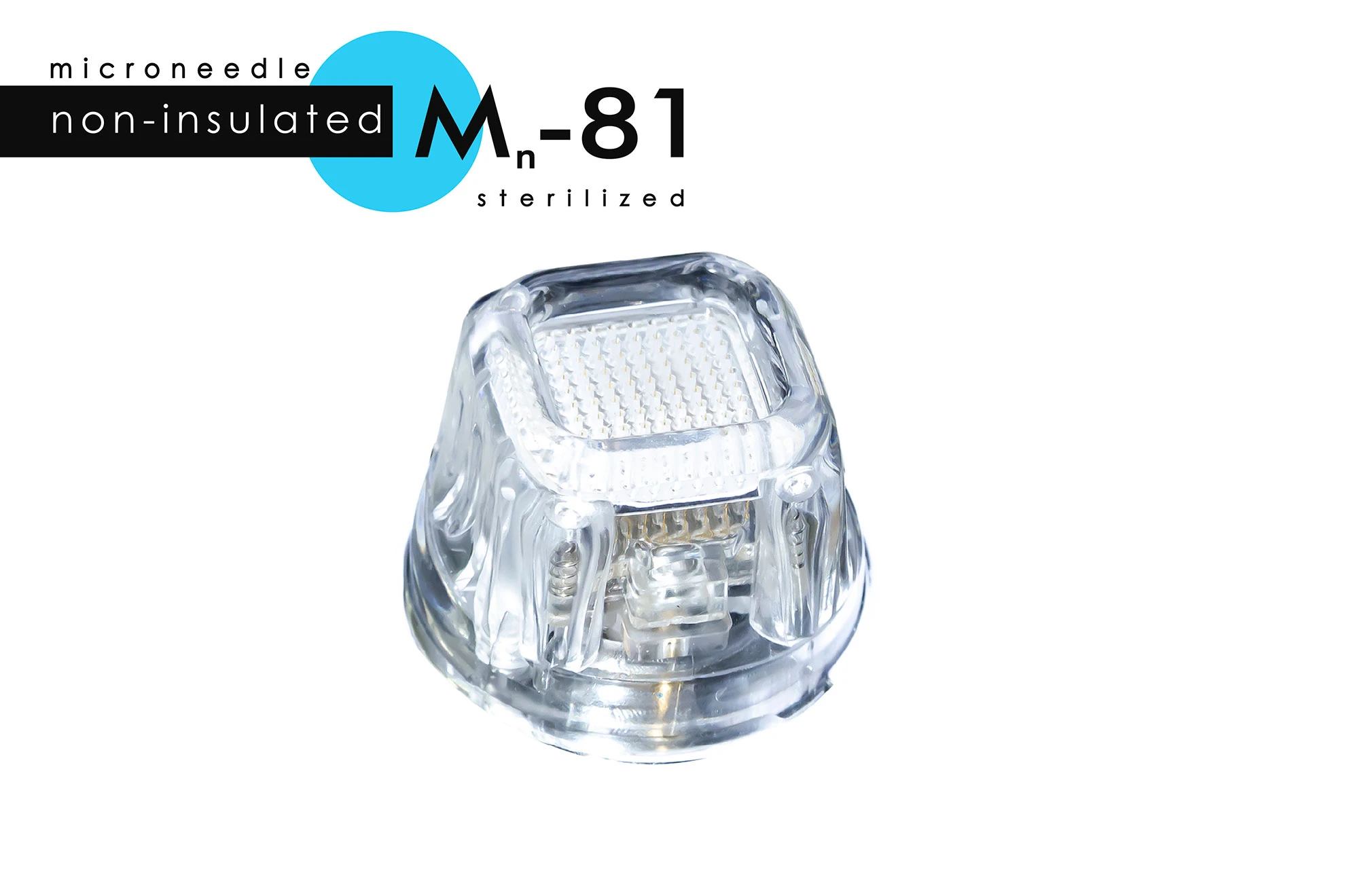 Kartridż jednorazowy do radiofrekwencji mikroigłowej z igłami nieizolowanymi M-81