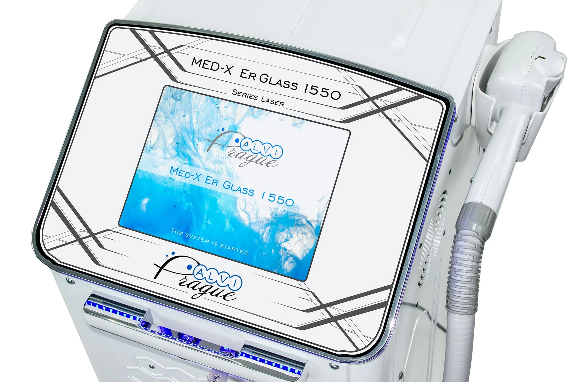 Frakcyjny laser erbowy MED-X Er Glass 1550 laser 8