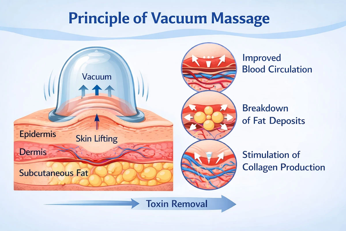 zasada działania masażu próżniowego