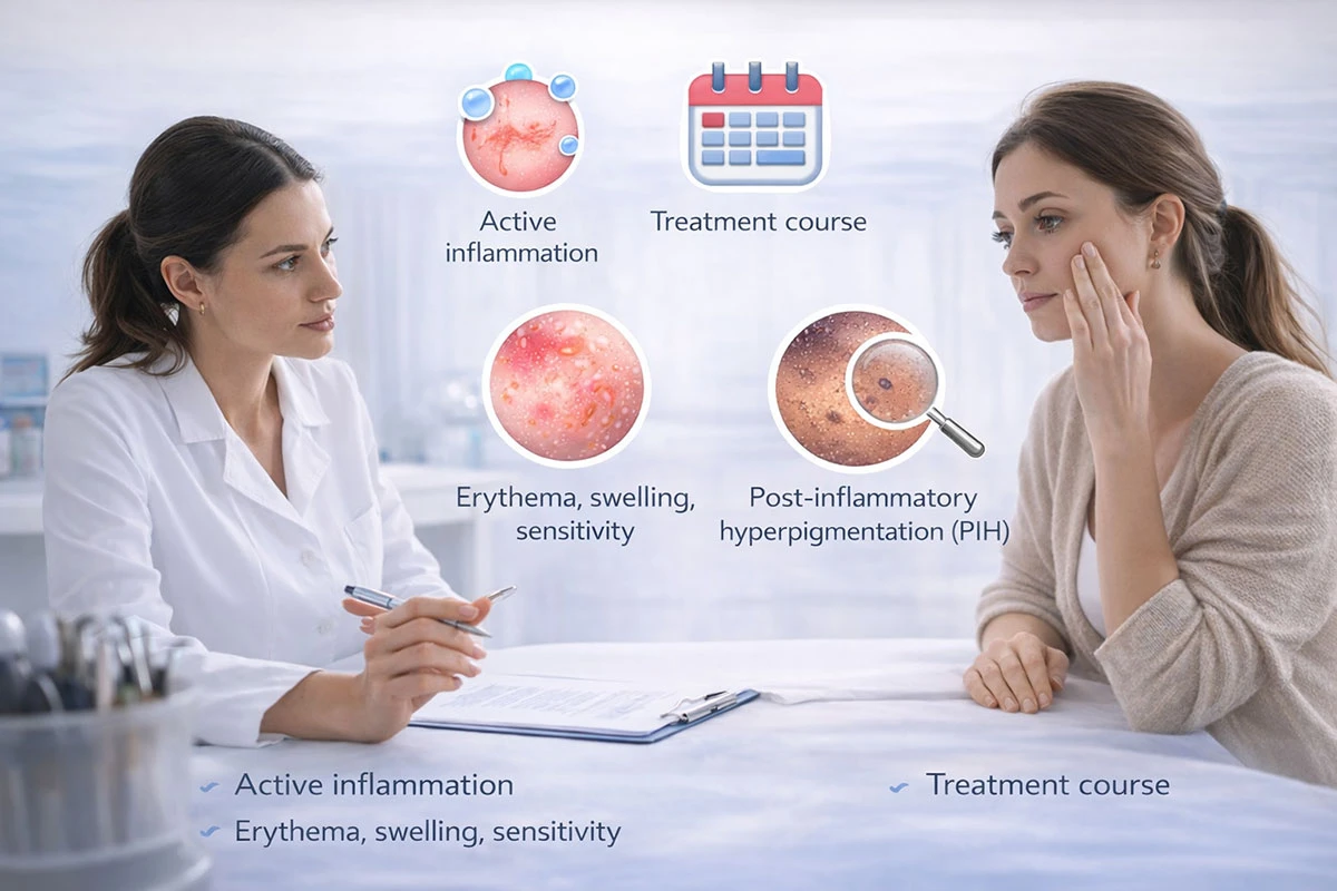 ograniczenia ryzyka oczekiwania mikronakłuwania