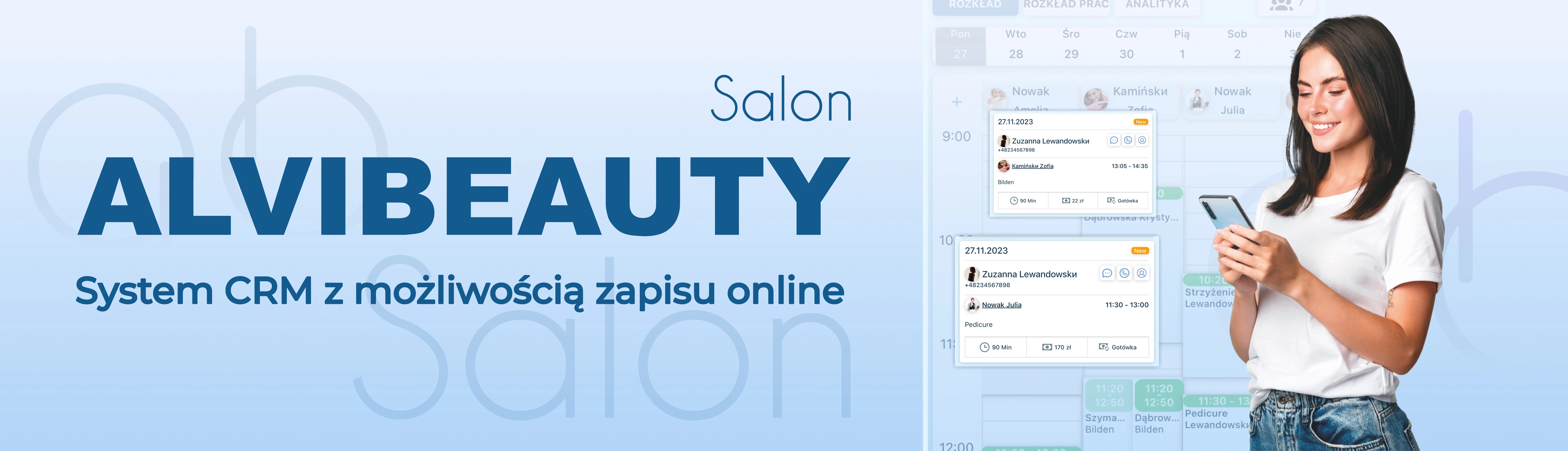 CRM-system "Alvi Beauty" 1