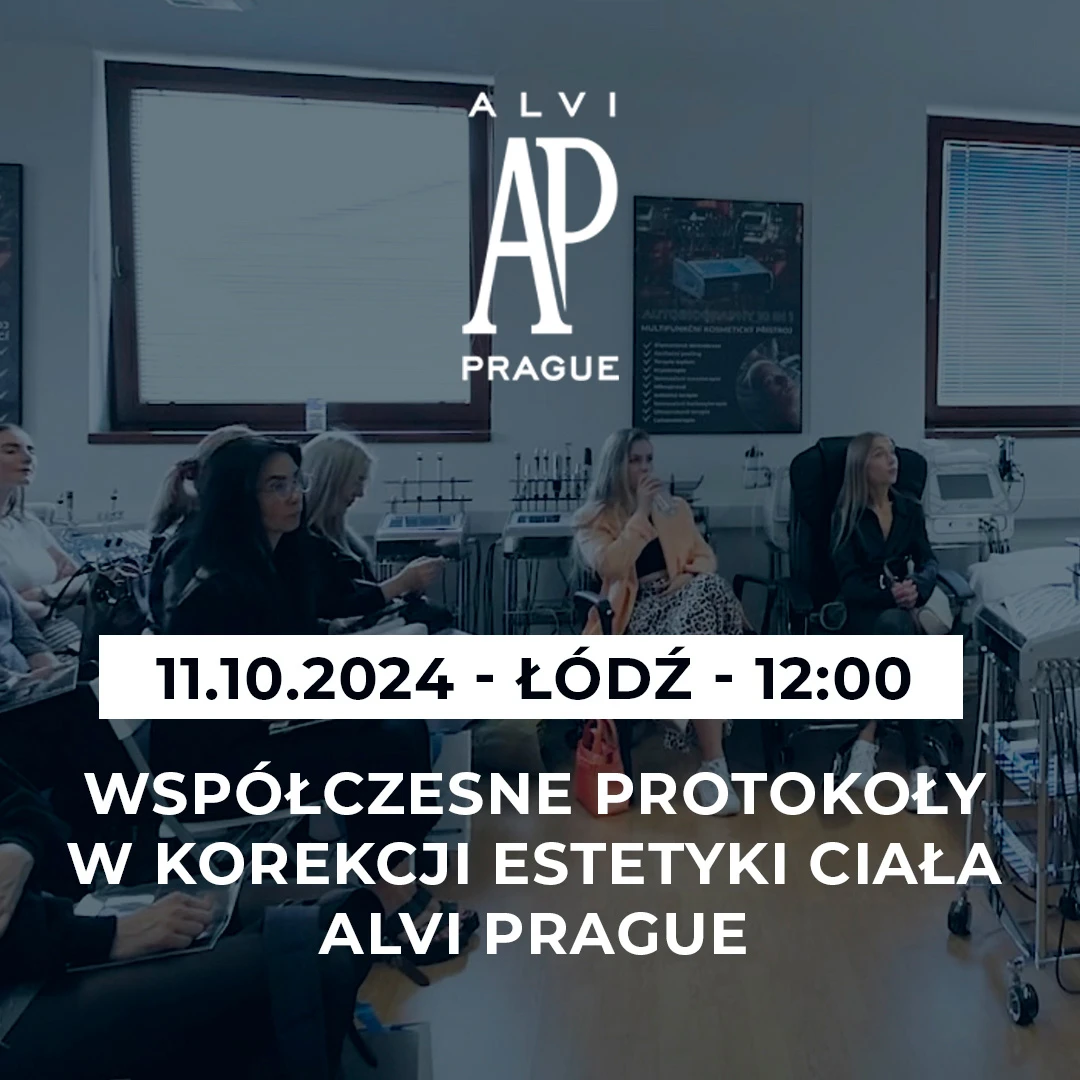 Bezpłatny warsztat kosmetologiczny z Alvi Prague w Łodzi