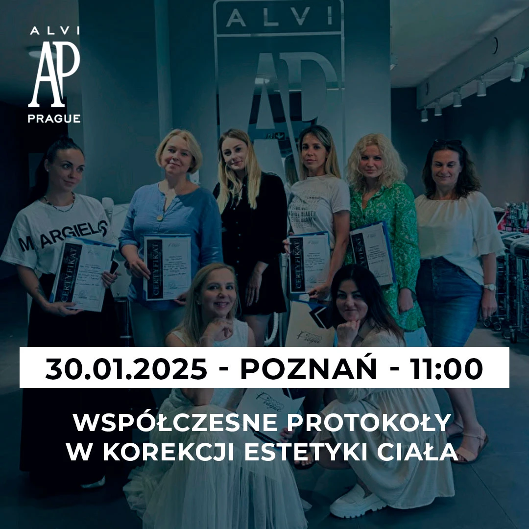 Bezpłatne warsztaty kosmetologiczne Alvi Prague w Poznaniu – 30 stycznia 2025 roku!