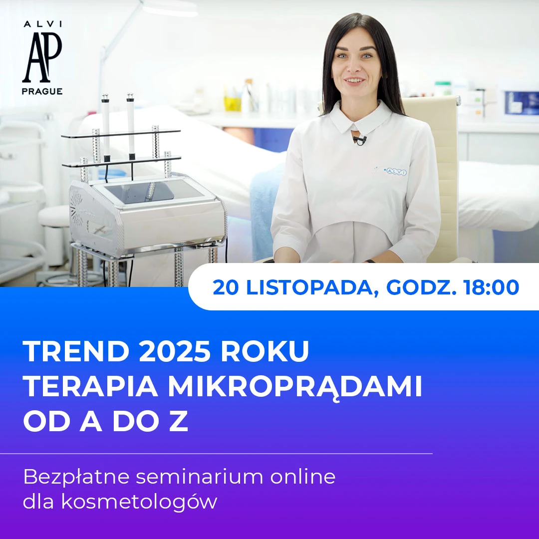 Terapia mikroprądowa od A do Z – bezpłatny webinar online Alvi Prague