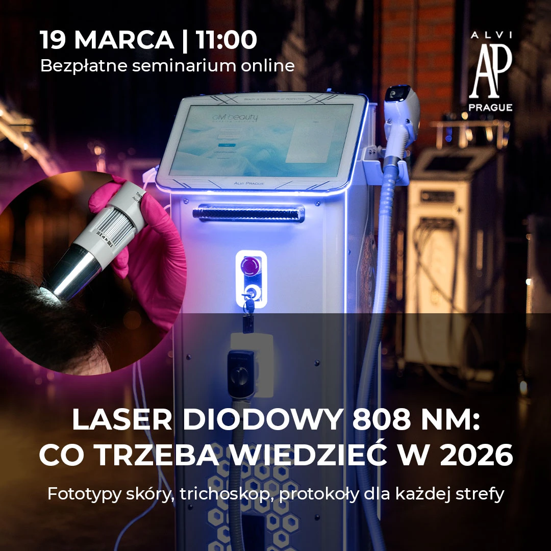 Seminarium online: laser diodowy 808 nm w praktyce nowoczesnego gabinetu